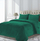 Set mbulesë jorgani Heinner King Size, 200x220 cm, kadife, e gjelbër