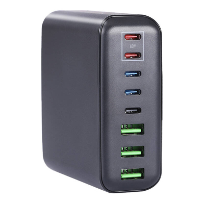 Karikues rrjeti Blitzwolf BW-S26, 250W, USB-A USB-C, i zi