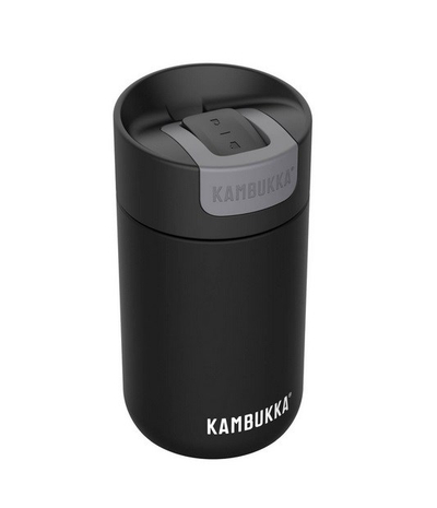 Gotë termike Kambukka Olympus, 300ml, inox, e zezë
