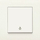 Buton drite Viko Light Karre 90963603, screwless, i bardhë