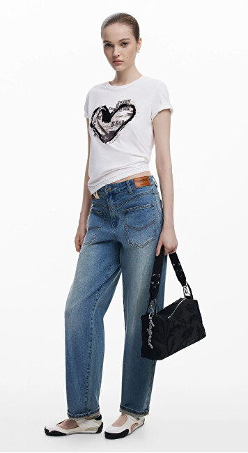 Çantë për femra Desigual Romeo Floral Total Bl, e zezë