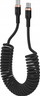 Kabllo USB Type C Montis MT131, 1.5m, spiral, e zezë