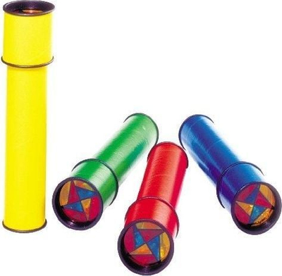Lodër kaleidoskop që rrotullohet, set me 12 copë, me ngjyra