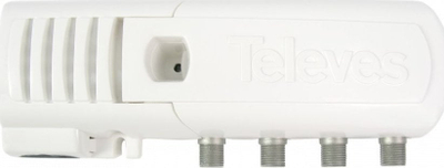 Домашен засилувач за антена Televes, 3 влеза 2+ТВ, VHF UHF, Auto LTE
