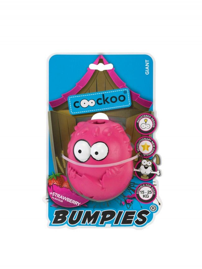 Lodër për qen EBI Coockoo Bumpies, XL, >27kg, 13x10x8.8cm, rozë