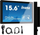 Monitor me prekje iiyama ProLite TF1634MC-B8X, 15.6", Full HD, i zi