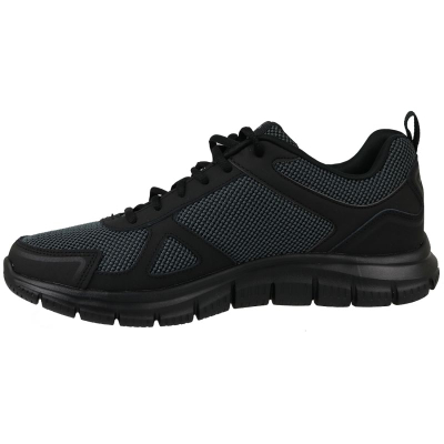 Këpucë sportive Skechers Track M 52630 BBK, për burra, e zezë