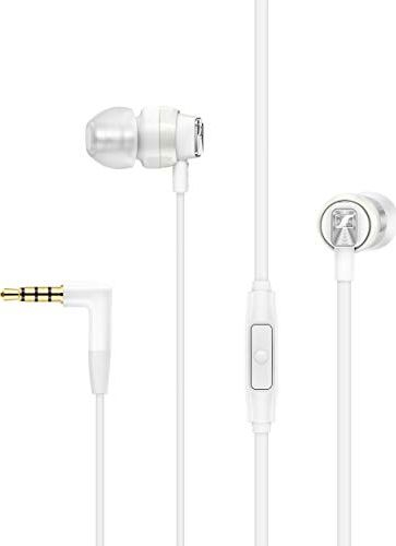 Kufje in-ear Sennheiser CX 300S 508594, me kabllo, me mikrofon, t'bardha