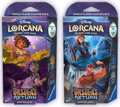Loja me letra Ravensburger Disney Lorcana Set 4, display me 8 starter deck, me ngjyra