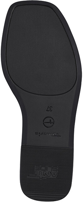 Papuçe për femra Tamaris 1-1-27107-20 -001, të zeza