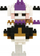 Set ndërtimi Nanoblock Frieza, 110 copa, Dragon Ball Z, shumëngjyrësh