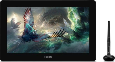 Tablet grafik Huion Kamvas Pro 16 4K Plus, ekran 15.6\", Ultra HD 4K, gri
