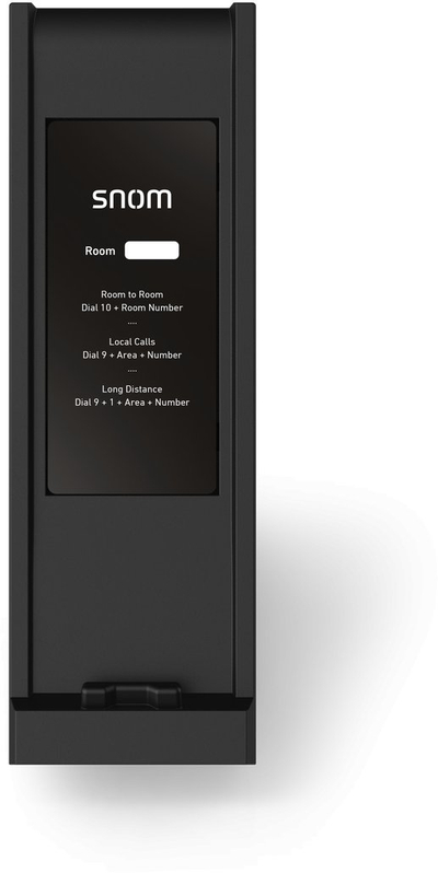 Фиксен телефон Snom HD300A, IP, антибактериски, црн