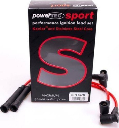 Kabllo ndezjeje PowerTEC Ignition Leads BMW 316i 318i Z3 1.6-1.9L 93-03, 8mm, silikon Kevlar, blu