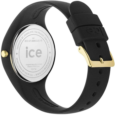 Orë për femra Ice Watch ICE Glitter Black 001349, e zezë