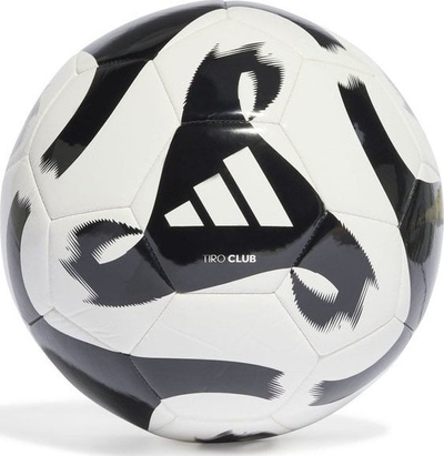 Top futbolli adidas Tiro Club HT2430, për lojë rekreative, e zezë e bardhë