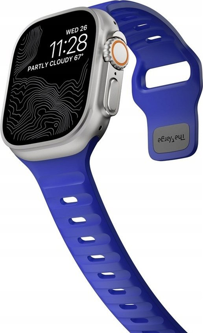 Rrip sport Nomad Sport Strap M/L the Verge, për Apple Watch 49/45/44/42mm, i zi