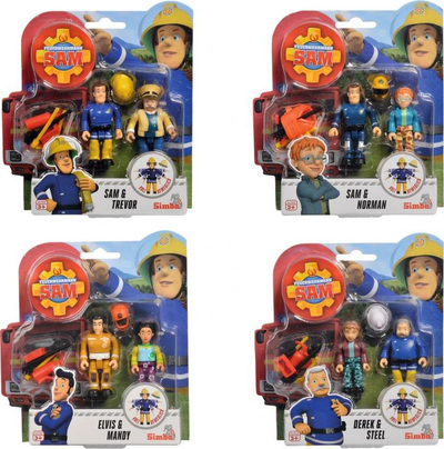 Figurina Firefighter Sam Simba (109251043), 2 copë