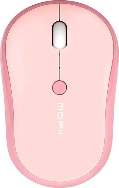 Mouse wireless Mofii M5DM, Bluetooth, i heshtur, rozë