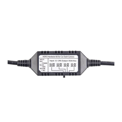 Kabllo energjie Viofo HK3, miniUSB, për kamera makine, shumëngjyrëshe