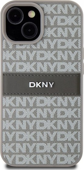 Mbulesë telefoni DKNY DKHCP15MPRTHSLE për iPhone 15 Plus / 14 Plus 6.7", bezhë