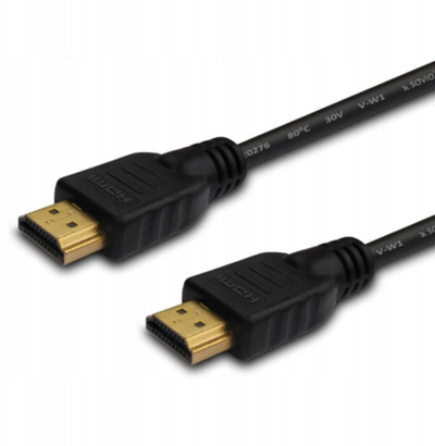 Kabllo HDMI Savio CL-194, 1.5 m, 4K, e zezë