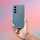Мублеза за телефон Matrix Clear Case за Samsung S25 Ultra, транспарентна, со сина рамка