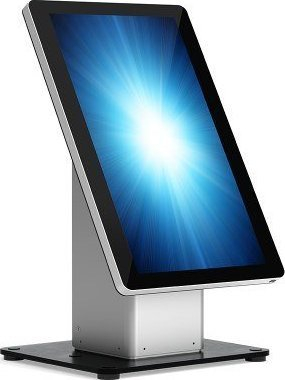 Qëndrues monitori Elotouch E514693, për 15" deri 22", çelik inox, zi argjendtë