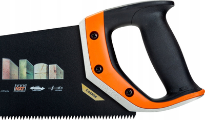Sharrë dore Bahco Hardpoint 2700, 22", 7 TPI, portokalli