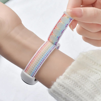 Rrip najloni Tech-Protect për Xiaomi Smart Band 8 8 NFC, me Velcro, i zi