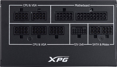 Напојување ADATA XPG Core Reactor II VE COREREACTORIIVE750G-BKCEU ATX 3.0, 750W