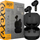 Kufje QCY T13 TWS, Bluetooth 5.1, in ear, të zeza