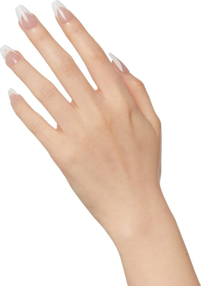 Thonj artificial KISS Classy Nails Silk Dress, gjatësi mesatare, formë ovale, bojë neutrale
