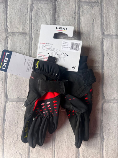 Ракавици за трчање Leki Ultra Trail Breeze Shark, унисекс, Softspan, со систем Shark