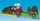 Lodër traktor me makineri bujqësore Macyszyn Toys, plastik, i kuq