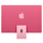 Apple iMac 24", M4 10‑core, 16GB, 256GB SSD, 10‑core GPU, Pink