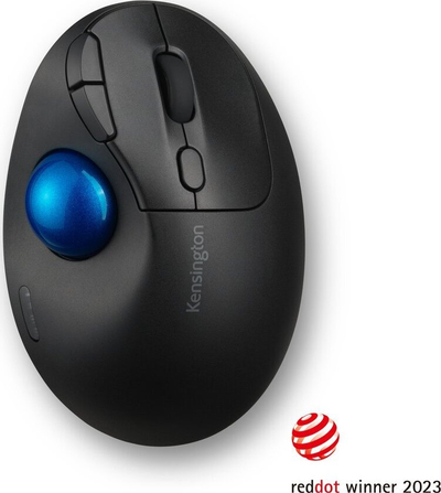 Maush trackball Kensington Ergo TB450, ergonomik, me kabllo, i zi