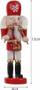 Set për zbukurim peme Nutcracker, 5 copë, dru, shumëngjyrësh