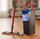 Mop i sheshtë Vileda H2Pro Flat System, me spërkatje, ngjyrë gri