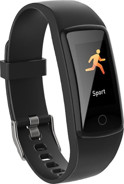 Byzylyk inteligjent Umbro Monitoring Smartband, me ekran me prekje, IP67, i zi