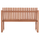 Stol kopshti VED HM18124, 2 vende, dru teak, 130x60x86 cm, ngjyrë natyrale