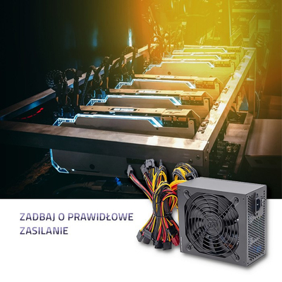 Furnizues energjie Qoltec ATX 1650W, 80 Plus Platinum, i zi