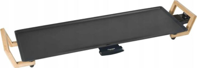 Grill tavoline elektrik Bestron Teppanyaki ABP603BB, 1800W, 70 x 23 cm, i zi