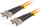 Kabllo fibër optike Lanberg Patchcord MM ST ST Duplex, OM2 50/125, 5m, portokalli