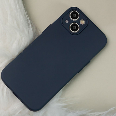 Kapak silikoni OEM për telefon Xiaomi 15 Pro, dark blue, i kaltër i errët