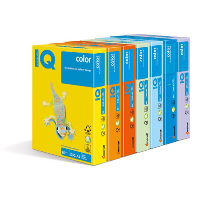 Letër kopjimi IQ Color Intensive A4, 160 g/m², e kuqe korale