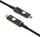 Kabllo USB C Techly Active AOC, me fibër optike, 4K, 10m