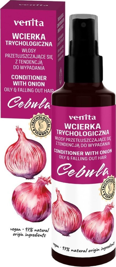 Locion për skalpin Venita Trichological Scalp Rub Onion, 100 ml