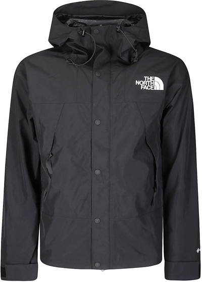 Xhaketë The North Face Gore-Tex Mountain, pa i hy uji fare, me kapuç që e rregullon vetë, e zezë