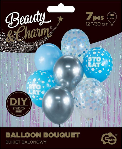 Buqetë dekorative Beauty&amp;Charm 5902973149074, blu